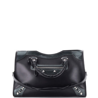 Balenciaga Holiday City Giant Studs Bag Matte Calfskin Medium