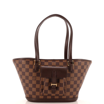Louis Vuitton Manosque Handbag Damier PM
