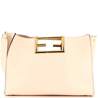 Fendi Way Tote Leather Medium