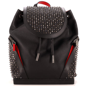 Christian Louboutin Explorafunk Backpack Spiked Leather