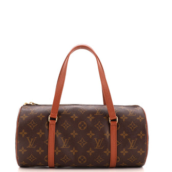 Louis Vuitton Papillon Handbag Monogram Canvas 30