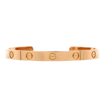 Cartier Love Cuff Bracelet 18K Rose Gold