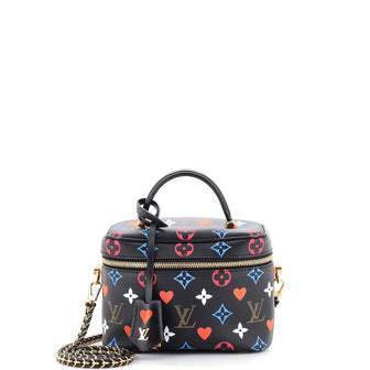 Louis Vuitton Vanity Handbag Limited Edition Game On Multicolor Monogram PM
