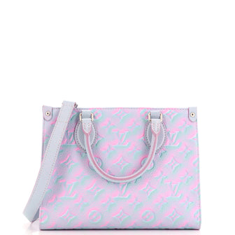 Louis Vuitton OnTheGo Tote Stardust Monogram Empreinte Leather PM