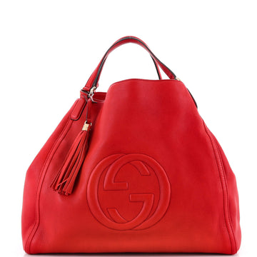 Gucci Soho Shoulder Bag Leather Large