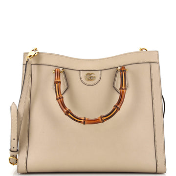 Gucci Diana NM Bamboo Handle Tote Leather Medium