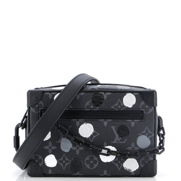 Louis Vuitton Soft Trunk Bag Yayoi Kusama Painted Dots Monogram Eclipse Canvas Mini