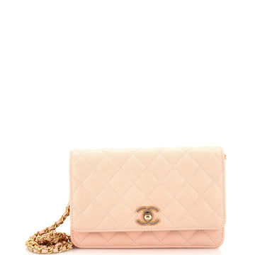 Chanel Roller Skate and Star Charms Wallet on Chain Quilted Caviar with Crystals and Enamel