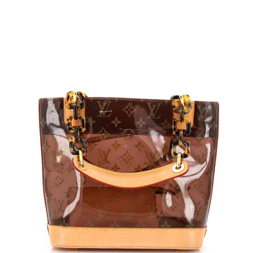 Louis Vuitton Sac Ambre Handbag Monogram Vinyl PM