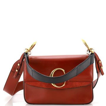 Chloe C Double Carry Bag Leather Small