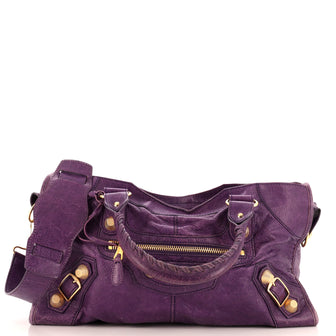 Balenciaga Part Time Giant Studs Bag Leather