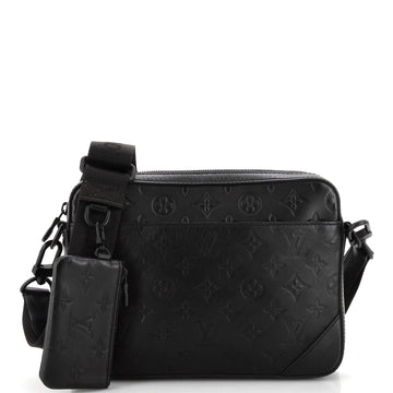 Louis Vuitton Duo Messenger Bag Monogram Shadow Leather