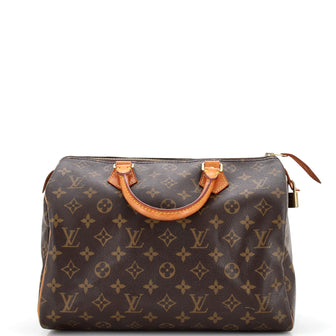 Louis Vuitton Speedy Handbag Monogram Canvas 30