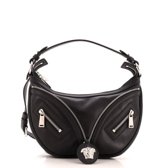 Versace Repeat Hobo Leather Small