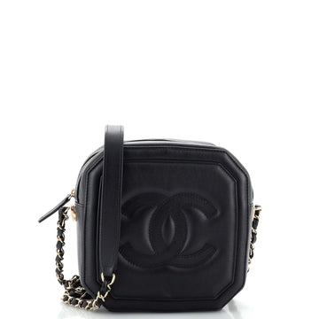 Chanel Timeless CC Octagon Camera Case Quilted Lambskin Mini