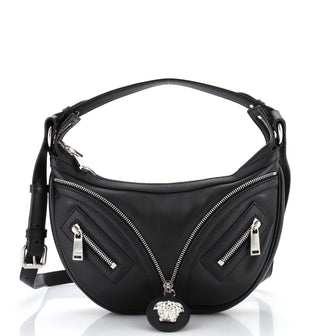 Versace Repeat Hobo Leather Small