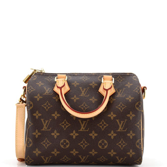 Louis Vuitton Speedy Bandouliere Bag Monogram Canvas 25