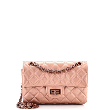 Chanel Reissue 2.55 Flap Bag Quilted Metallic Calfskin Mini