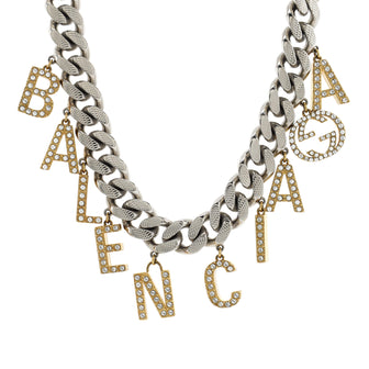 Gucci x Balenciaga The Hacker Project Choker Necklace Metal with Crystal