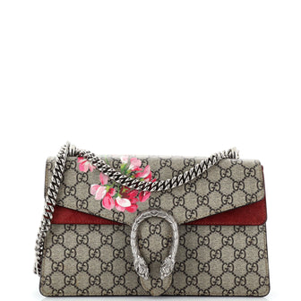 Gucci Dionysus Bag Blooms Print GG Coated Canvas Small