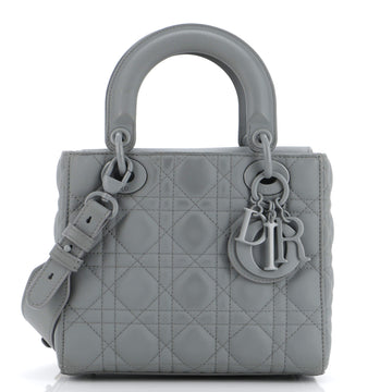 Christian Dior Ultra Matte My ABCDior Lady Dior Bag Cannage Quilt Calfskin
