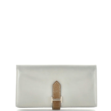 Hermes Bearn Wallet Tadelakt with Lizard Long
