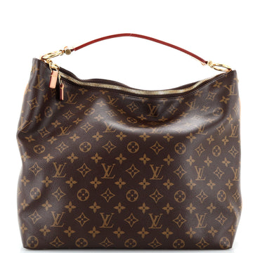 Louis Vuitton Sully Handbag Monogram Canvas PM