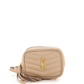 Saint Laurent Lou Camera Bag Matelasse Chevron Leather Baby