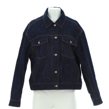 Christian Dior Women's CD Bee Button Up Jacket Denim