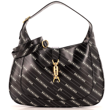 Gucci x Balenciaga The Hacker Project Jackie 1961 Hobo Printed Leather Medium