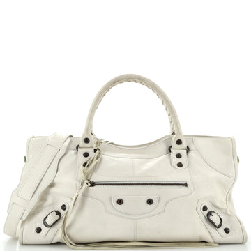 Balenciaga City Giant Studs Bag Leather Medium