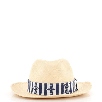 Louis Vuitton LV Graphical Hat Straw with Cotton