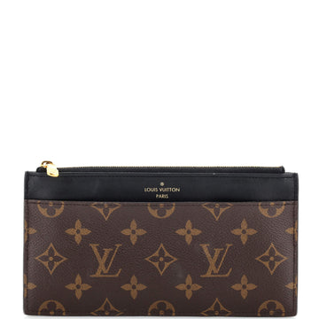 Louis Vuitton Slim Purse Monogram Canvas