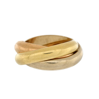 Cartier Trinity Ring 18K Tricolor Gold Medium
