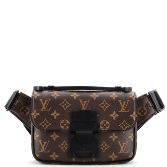 Louis Vuitton S Lock Sling Bag Macassar Monogram Canvas