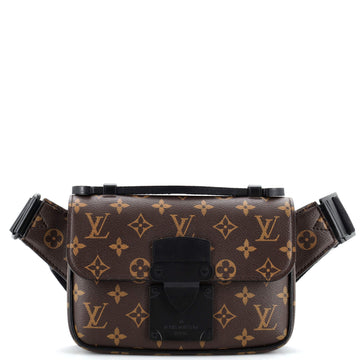 Louis Vuitton S Lock Sling Bag Macassar Monogram Canvas
