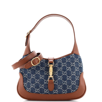 Gucci Jackie 1961 Hobo GG Denim Small