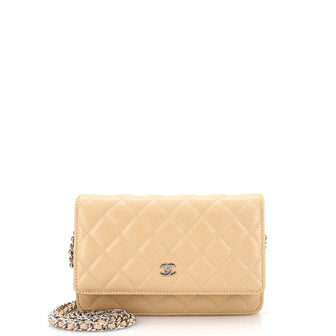 Chanel Wallet on Chain Quilted Caviar