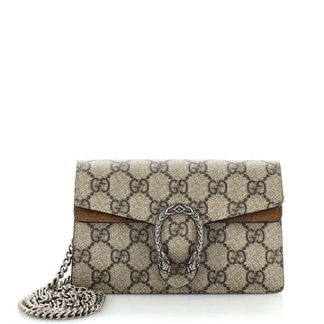 Gucci Dionysus Bag GG Coated Canvas Super Mini