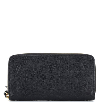 Louis Vuitton Zippy Wallet Monogram Empreinte Leather