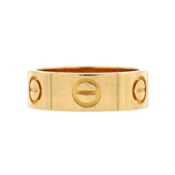 Cartier Love Band Ring 18K Yellow Gold