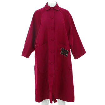 Gucci Women's Orgasmique Trench Coat Cotton Blend