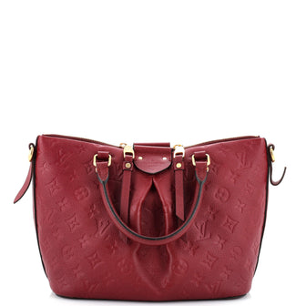 Louis Vuitton Mazarine Handbag Monogram Empreinte Leather PM