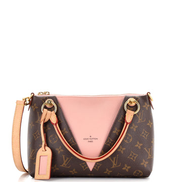 Louis Vuitton V Tote Monogram Canvas and Leather BB