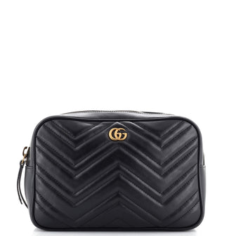 Gucci GG Marmont Square Belt Bag Matelasse Leather