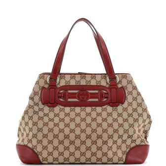 Gucci Dressage Tote GG Canvas Medium
