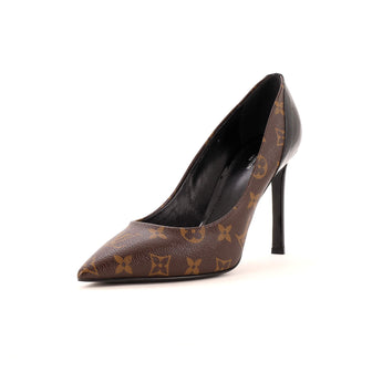 Louis Vuitton Women's Cherie Pumps Monogram Canvas and Patent