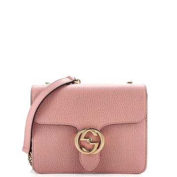Gucci Interlocking Shoulder Bag (Outlet) Leather Small