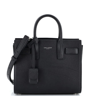 Saint Laurent Sac de Jour Souple Bag Leather Nano