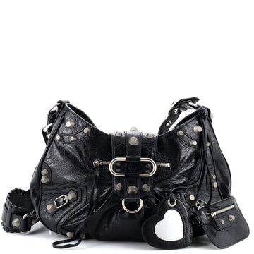 Balenciaga Le Cagole Giant Studs Shoulder Bag Leather Medium